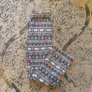 Wondershop Gray Festive Pajama Bottoms